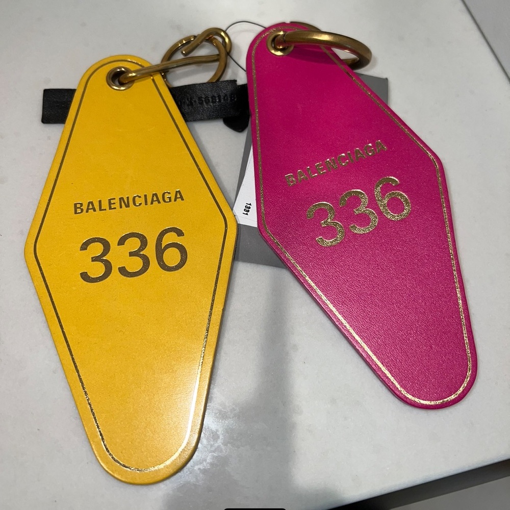 Balenciaga keychain